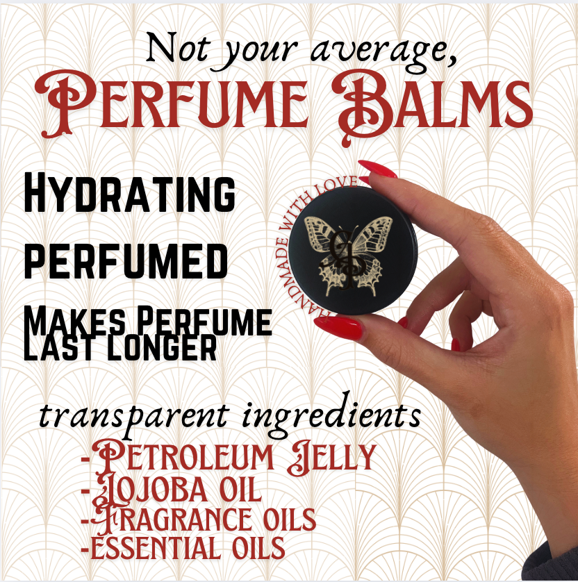 Perfume balms (solid perfume) By: Gisselle Perfumery