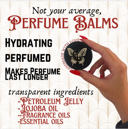 Perfume balms (solid perfume) By: Gisselle Perfumery